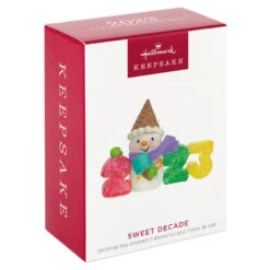 Hallmark Sweet Decade 2023 Ornament 9 Hallmark Sweet Decade 2023 Ornament -Hallmark 2023 Gumdrops and Snowman Keepsake Ornament 1599QXR8027 04