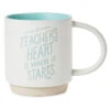 Hallmark A Teacher's Heart Mug, 16 Oz.