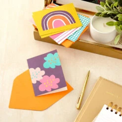 Hallmark Abstract Doodles And Dots Boxed Blank Note Cards, Pack Of 48 -Hallmark Abstract Doodles and Dots Boxed Blank Note Cards 5STZ1092 06