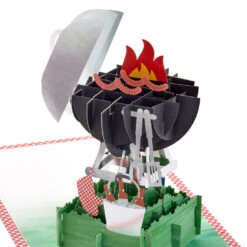 Hallmark Just For You BBQ Grill 3D Pop-Up Birthday Card -Hallmark BBQ Grill 3D PopUp Birthday Card 1299LAD2898 04