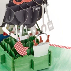 Hallmark Just For You BBQ Grill 3D Pop-Up Birthday Card -Hallmark BBQ Grill 3D PopUp Birthday Card 1299LAD2898 05