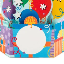 Hallmark Balloon Bouquet Boxed Pop-Up Birthday Cards, Pack Of 8 -Hallmark Balloon Bouquet Boxed Birthday Cards 5STZ1173 05