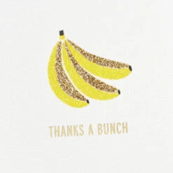 Hallmark Thanks A Bunch Boxed Blank Thank-You Notes, Pack Of 8 -Hallmark Banana Bunch Boxed Blank ThankYou Notes Multipack 1THK4117 03