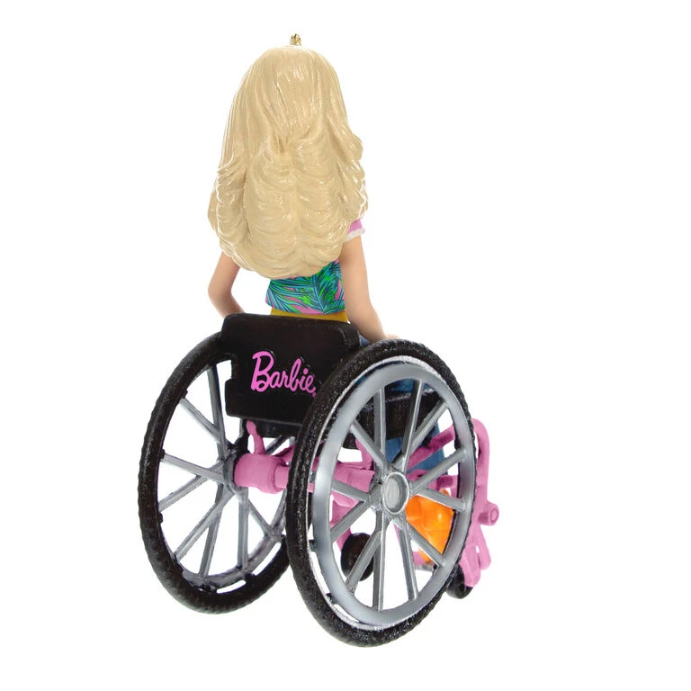 Hallmark Barbie™ Fashionista With Wheelchair Ornament 6 Hallmark Barbie™ Fashionista With Wheelchair Ornament - Image 6