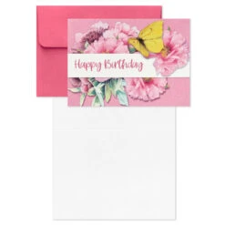 Hallmark Marjolein Bastin Assorted Blank Nature Note Cards In Caddy, Pack Of 24 -Hallmark Bastin Assorted Nature Note Cards Caddy Bulk Pack 1SOM3881 03