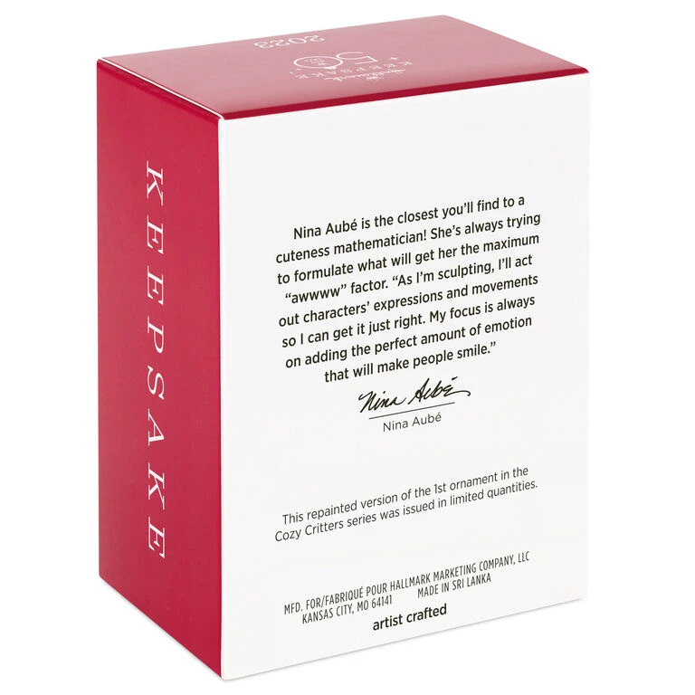 Hallmark Cozy Critters Special Edition Ornament 5 Hallmark Cozy Critters Special Edition Ornament - Image 5