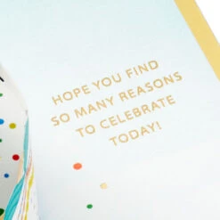 Hallmark Celebrating You Cake 3D Pop-Up Birthday Card 12 Hallmark Celebrating You Cake 3D Pop-Up Birthday Card -Hallmark Birthday Cake 3D PopUp Birthday Card 1299LAD2895 03