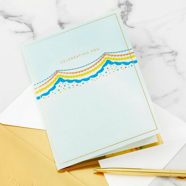 Hallmark Celebrating You Cake 3D Pop-Up Birthday Card 7 Hallmark Celebrating You Cake 3D Pop-Up Birthday Card - Image 7