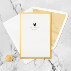 Hallmark Fun And Frightful 3D Pop-Up Halloween Card -Hallmark Black Cat on Pumpkins 3D PopUp Halloween Card 1299IEH1003 06