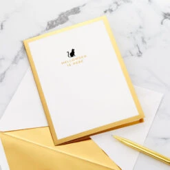 Hallmark Fun And Frightful 3D Pop-Up Halloween Card -Hallmark Black Cat on Pumpkins 3D PopUp Halloween Card 1299IEH1003 07