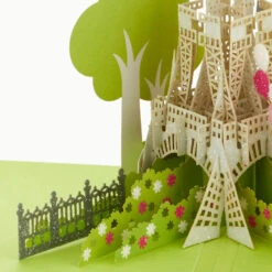 Hallmark Bonjour Eiffel Tower 3D Pop-Up Hello Card -Hallmark Bonjour Eiffel Tower 3D PopUp Hello Card 1299LAD9664 04