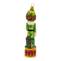 Hallmark Buddy The Elf™ Glass Ornament -Hallmark Buddy the Elf With Syrup Keepsake Ornament 1QEP3029 06