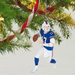 Best Seller -Hallmark Buffalo Bills Josh Allen Keepsake Ornament 2299QXR8247 02