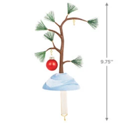 Hallmark The Peanuts® Gang A Charlie Brown Christmas Ornament And Stocking Hanger -Hallmark Charlie Brown Tree Keepsake OrnamentStocking Hanger 1QSB6299 03