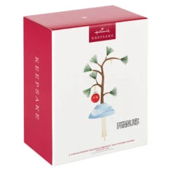 Hallmark The Peanuts® Gang A Charlie Brown Christmas Ornament And Stocking Hanger -Hallmark Charlie Brown Tree Keepsake OrnamentStocking Hanger 1QSB6299 04