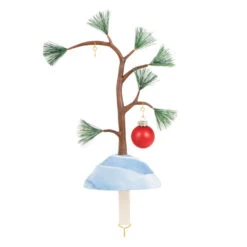 Hallmark The Peanuts® Gang A Charlie Brown Christmas Ornament And Stocking Hanger -Hallmark Charlie Brown Tree Keepsake OrnamentStocking Hanger 1QSB6299 06