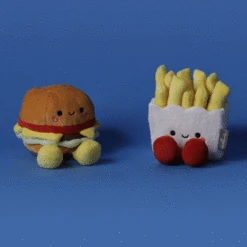 Best Seller -Hallmark Cheeseburger and French Fries Magnetic Plush 1KID1643 02