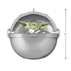 Hallmark Disney 100 Years Of Wonder Star Wars™ And Marvel Heroes Ornaments, Set Of 4 -Hallmark Chewie Grogu Black Panther Spiderman Keepsake Ornaments 5499QXI7447 09