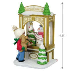 Hallmark Christmas Window 2023 Exclusive Ornament -Hallmark Christmas Window 2023 Exclusive Ornament 2299QXC5618 03