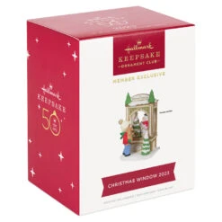 Hallmark Christmas Window 2023 Exclusive Ornament -Hallmark Christmas Window 2023 Exclusive Ornament 2299QXC5618 04