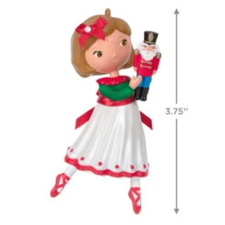 Hallmark Nutcracker Sweet Clara 2023 Exclusive Ornament -Hallmark Clara With Nutcracker Keepsake Ornament 1799QXC5621 03