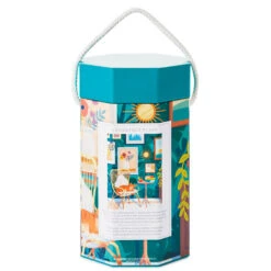 Hallmark A Purrfect Place 550-Piece Jigsaw Puzzle 5 Hallmark A Purrfect Place 550-Piece Jigsaw Puzzle -Hallmark Cozy Cat and Paintings 550 Piece Jigsaw Puzzle 1PUZ1428 03