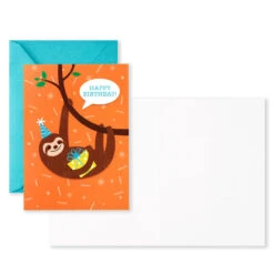 Hallmark Cute Animals Assorted Blank Kids Birthday Cards, Pack Of 48 -Hallmark Cute Animals Birthday Cards Assortment Pack 5STZ1032 07