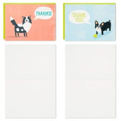 Hallmark Cute Dogs Assortment Blank Thank-You Notes, Pack Of 48 -Hallmark Cute Dogs Assortment Blank ThankYou Notes 5STZ1133 04