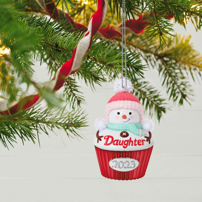 Hallmark Daughter Cupcake 2023 Ornament 2 Hallmark Daughter Cupcake 2023 Ornament - Image 2
