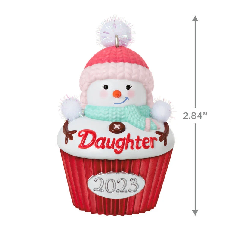 Hallmark Daughter Cupcake 2023 Ornament 3 Hallmark Daughter Cupcake 2023 Ornament - Image 3