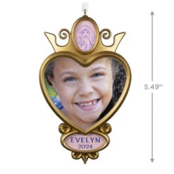 Hallmark Disney Our Little Princess Personalized Photo Frame Ornament -Hallmark Disney Our Little Princess Picture Frame Personalized Keepsake Ornament 2499QHE2112B1 03