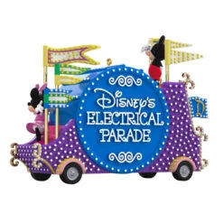 Hallmark Disney Mickey Mouse Disney's Electrical Parade Musical Ornament With Light -Hallmark Disneys Electrical Parade Float Keepsake Ornament 2999QXD6729 06