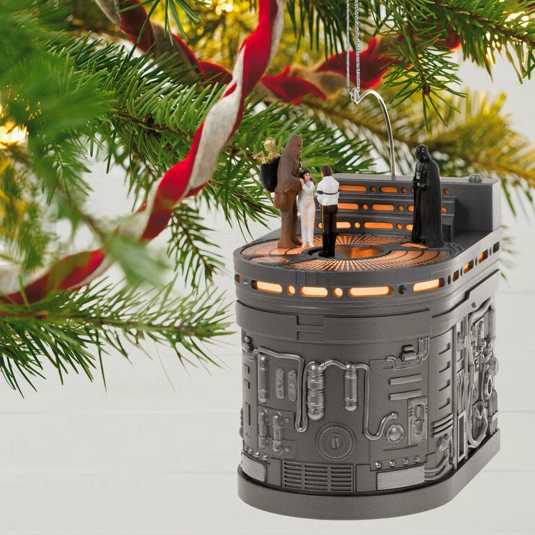 Hallmark Star Wars: The Empire Strikes Back™ Into The Carbon-Freezing™ Chamber Ornament With Light, Sound And Motion 2 Hallmark Star Wars: The Empire Strikes Back™ Into The Carbon-Freezing™ Chamber Ornament With Light, Sound And Motion - Image 2