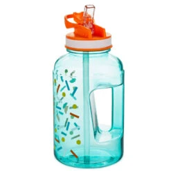 Hallmark Celebrate Big Time Water Jug, 40 Oz. 5 Hallmark Celebrate Big Time Water Jug, 40 Oz. -Hallmark Extra Large Blue Water Jug With Lid and Straw 1BID1097 03
