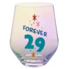 Hallmark Forever 29 Stemless Wine Glass, 16 Oz.