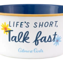 Hallmark Gilmore Girls Life's Short, Talk Fast Popcorn Bowl 6 Hallmark Gilmore Girls Life's Short, Talk Fast Popcorn Bowl -Hallmark Gilmore Girls Lifes Short Talk Fast Popcorn Bowl 1PCL1010 03
