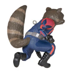Hallmark Marvel Studios Guardians Of The Galaxy Vol. 3 Rocket Ornament -Hallmark Guardians 3 Rocket Keepsake Ornament 1899QXI7459 06