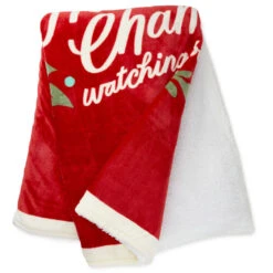 Hallmark Channel Red Oversized Blanket, 60x80 -Hallmark Hallmark Channel FamilySized Blanket 1XKT3505 03