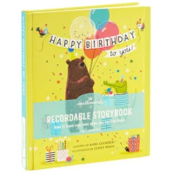Hallmark Happy Birthday To You! Recordable Storybook With Music -Hallmark Happy Birthday to You Recordable Storybook With Music 1KOB1233 06