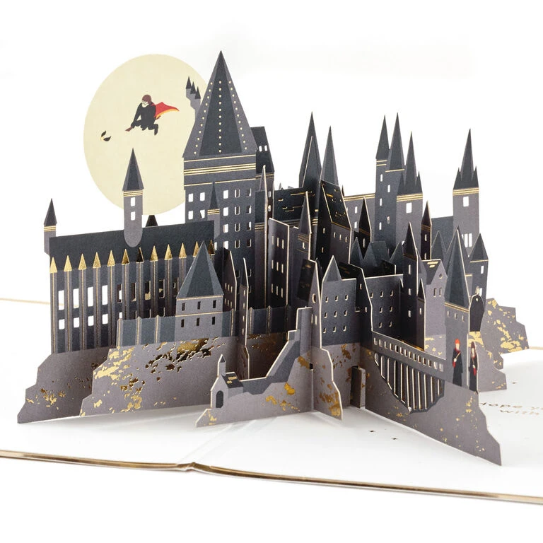 Hallmark Harry Potter™ Hogwarts™ Castle 3D Pop-Up Card 1 Hallmark Harry Potter™ Hogwarts™ Castle 3D Pop-Up Card