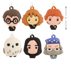 Mini Harry Potter™ And Friends Shatterproof Hallmark Ornaments, Set Of 6 -Hallmark Harry Potter and Friends Miniature Christmas Ornaments Set of 6 2HCM9230 03