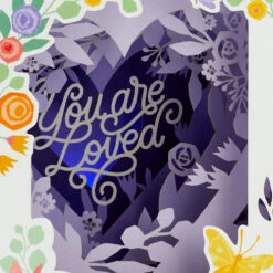 Hallmark You Are Loved 3D Pop-Up Musical Mother's Day Card With Light 11 Hallmark You Are Loved 3D Pop-Up Musical Mother's Day Card With Light -Hallmark Heart Flowers Music Light 3D PopUp Mothers Day Card 1099MEJ8026 04