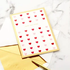 Hallmark Love You More 3D Pop-Up Love Card 12 Hallmark Love You More 3D Pop-Up Love Card -Hallmark Heart Pattern 3D PopUp Love Card 1299IAV5835 05