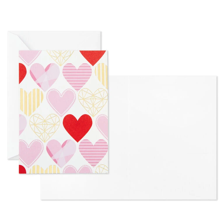 Hallmark Hearts Aplenty Assorted Blank Note Cards, Box Of 24 2 Hallmark Hearts Aplenty Assorted Blank Note Cards, Box Of 24 - Image 2
