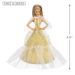 Hallmark 2023 Latina Holiday Barbie™ Ornament -Hallmark Hispanic Holiday Barbie Doll Keepsake Ornament 2199QXR8219 03