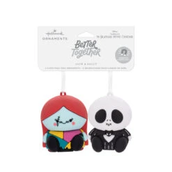 Better Together Disney Tim Burton's The Nightmare Before Christmas Jack And Sally Magnetic Hallmark Ornaments, Set Of 2 8 Better Together Disney Tim Burton's The Nightmare Before Christmas Jack And Sally Magnetic Hallmark Ornaments, Set Of 2 -Hallmark Jack Skellington and Sally Christmas Ornaments 3HCM2400 04