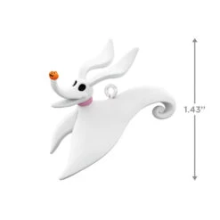 Hallmark Disney Tim Burton's The Nightmare Before Christmas Citizens Of Halloween Town Ornaments, Set Of 5 -Hallmark Jack Zero Wolfman Behemoth Clown Keepsake Ornaments 7499QFO5307 06