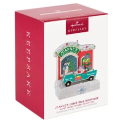 Hallmark Happy Holiday Parade Collection Joanne's Christmas Boutique Musical Ornament With Light 9 Hallmark Happy Holiday Parade Collection Joanne's Christmas Boutique Musical Ornament With Light -Hallmark Joannes Christmas Boutique Shop Keepsake Ornament 3499QGO2517 04