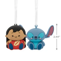 Better Together Disney Lilo & Stitch Magnetic Hallmark Ornaments, Set Of 2 7 Better Together Disney Lilo & Stitch Magnetic Hallmark Ornaments, Set Of 2 -Hallmark Lilo and Stitch Christmas Ornaments 3HCM2403 03