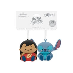Better Together Disney Lilo & Stitch Magnetic Hallmark Ornaments, Set Of 2 8 Better Together Disney Lilo & Stitch Magnetic Hallmark Ornaments, Set Of 2 -Hallmark Lilo and Stitch Christmas Ornaments 3HCM2403 04